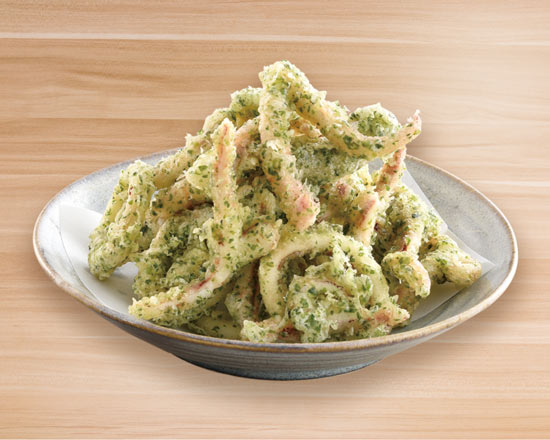 いか天磯辺総長 Isobe-style Squid Tempura