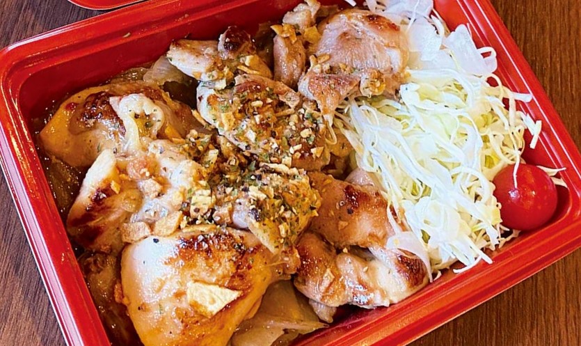 半額キャンペーン対象 チキンソテー 単品 津山駅でテイクアウト 持ち帰り ならかば屋 津山大手町店 お持ち帰り予約のeparkテイクアウト
