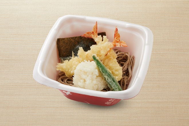 海老天おろしそば